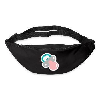 schnuller - Gürteltasche - Schwarz - Vorne