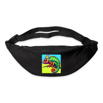Chamäleon - Gürteltasche - Schwarz - Vorne
