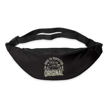 Mai 1977 – Legende der Gipfel und Berge - Gürteltasche - Schwarz - Vorne