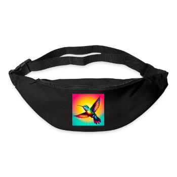 colibri - Sac banane - noir - Devant