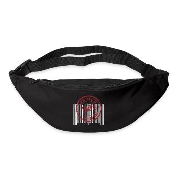 Humain certifié - Sac banane - noir - Devant