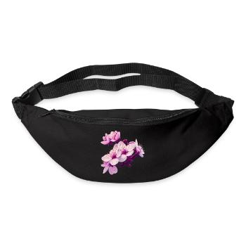 Pink Blossom - Gürteltasche - Schwarz - Vorne