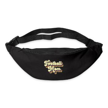 Football Mom Mama Vintage Women Mother's Day - Gürteltasche - Schwarz - Vorne