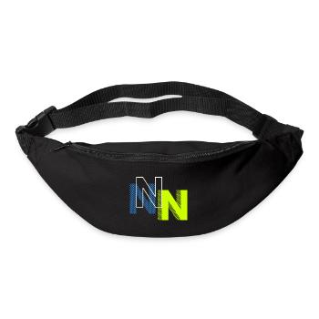 N Buchstabe - Gürteltasche - Schwarz - Vorne