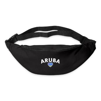 Aruba Aruban Flag Proud Aruban - Bum bag - black - Front