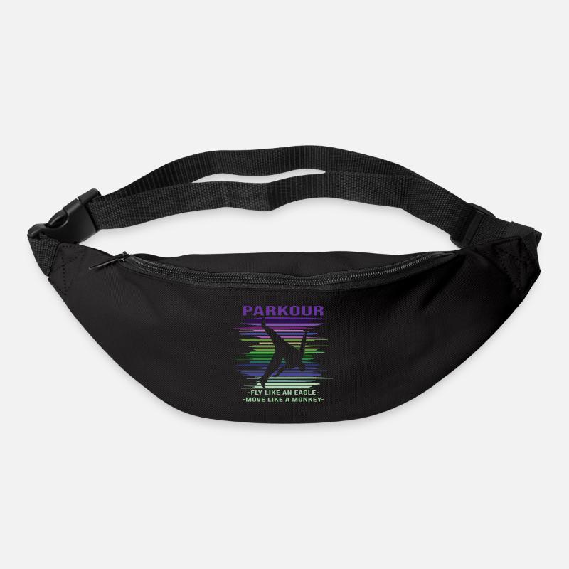Parkour - Gürteltasche - Schwarz