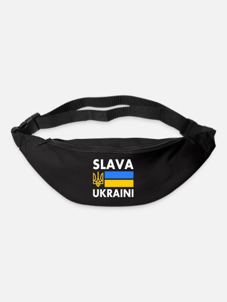 Slava ukraini - Bum bag - black