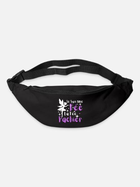 Je Suis Une Fée La Fée Pachier - Sac banane - noir