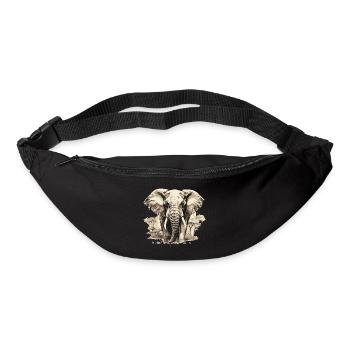 Elelant vintage - Gürteltasche - Schwarz - Vorne