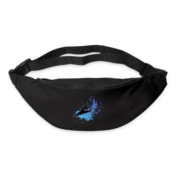 Ride the wave! - Gürteltasche - Schwarz - Vorne