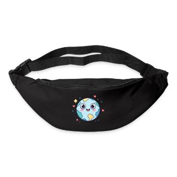 Erde - Gürteltasche - Schwarz - Vorne