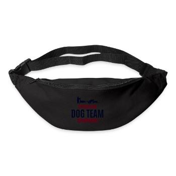 Husky Schlitten Hunderennen Alaskan Racers - Gürteltasche - Schwarz - Vorne