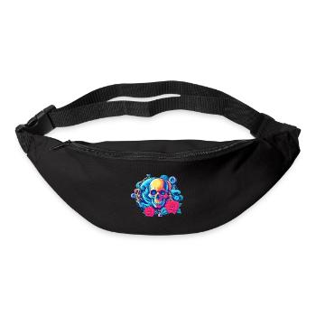 Skulls 'n' Roses - Hypnoeyes - Sac banane - noir - Devant