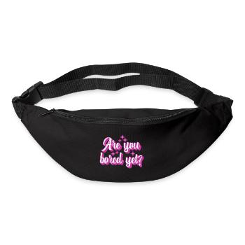 Are You Bored Yet Retro - Bum bag - black - Front