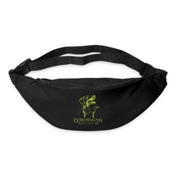 Dobermann TheBetterDog - Gürteltasche - Schwarz - Vorne