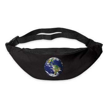 Planet Erde - Gürteltasche - Schwarz - Vorne