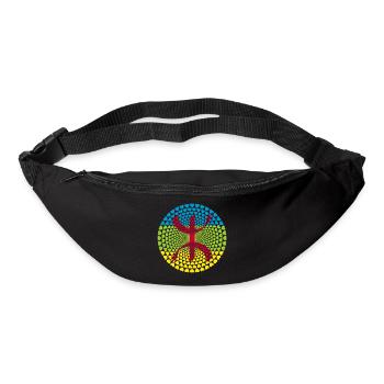 Berbère Maroc Maroc de Amazigh Tamazight - Sac banane - noir - Devant