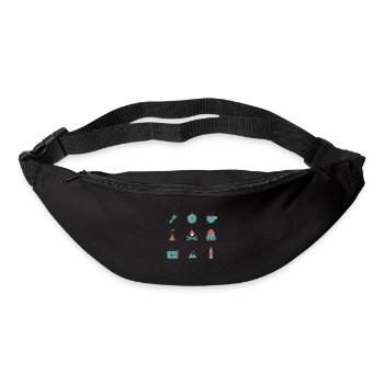 bougeotte - Sac banane - noir - Devant