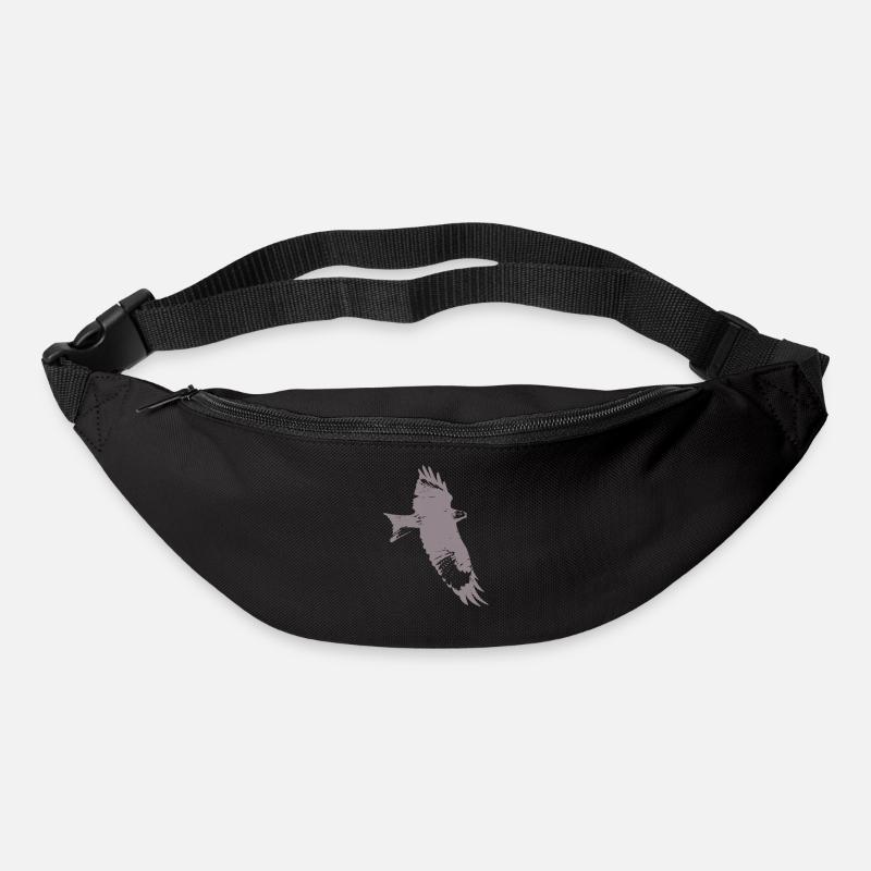 Eagle, falcon, falcon - Bum bag - black