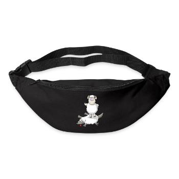 Victory of the sheep - Bum bag - black - Front