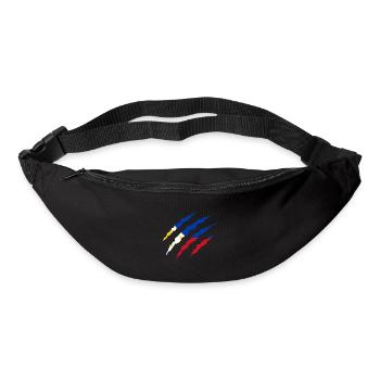 Claw Klaue Laender Philippines png - Sac banane - noir - Devant