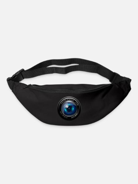 objectif de la caméra - Sac banane - noir