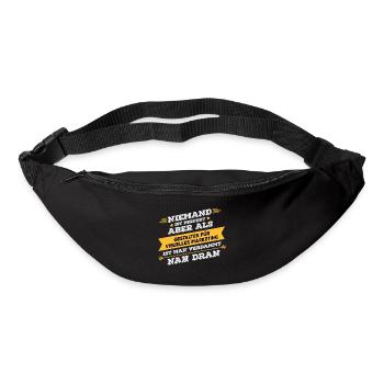 Gestalter für visuelles Marketing Beruf Geschenk - Gürteltasche - Schwarz - Vorne