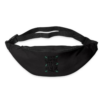 Christmas time Advent December Santa Claus Christmas - Bum bag - black - Front