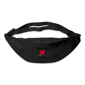 Grognasse forever - Sac banane - noir - Devant