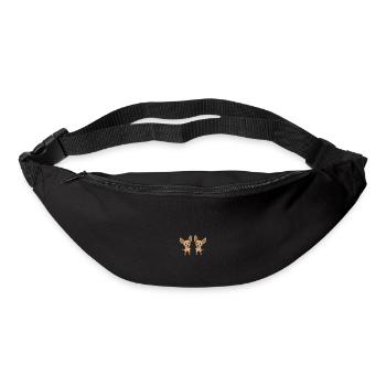 Chihuahua ressembles chips de pommes de terre T-shirt Cadeau - Sac banane - noir - Devant
