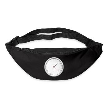clock time clock time hourglass hourglass88 - Bum bag - black - Front