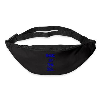 Made90sblau - Gürteltasche - Schwarz - Vorne