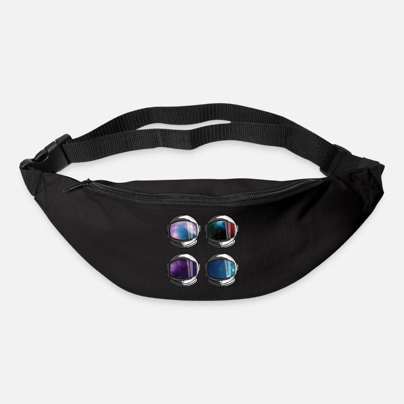 Zum Flug bereit - Gürteltasche - Schwarz