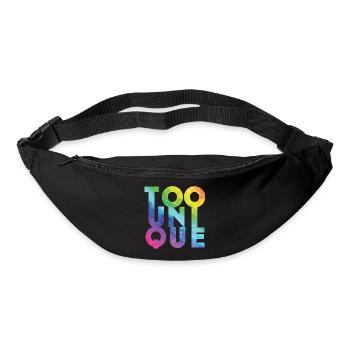Zu einzigartig - Gürteltasche - Schwarz - Vorne