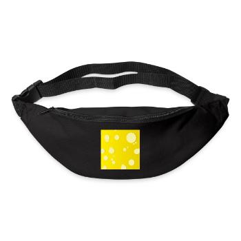 Cheese square - Bum bag - black - Front