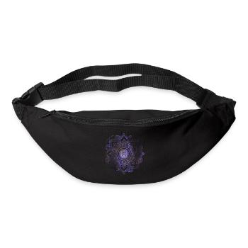 Mandala Universe - Sac banane - noir - Devant