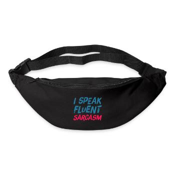 I Speak Fluent SARCARASM - sarcastic ironic - Bum bag - black - Front