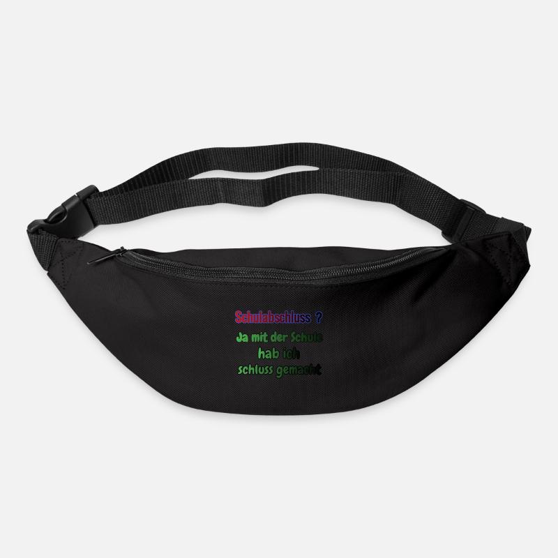 Schulabschluss ? - Gürteltasche - Schwarz