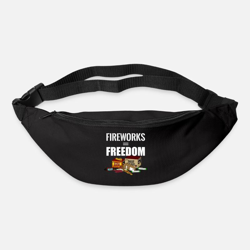 Freedom Fireworks - Gürteltasche - Schwarz