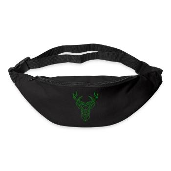 Hirsch - Gürteltasche - Schwarz - Vorne