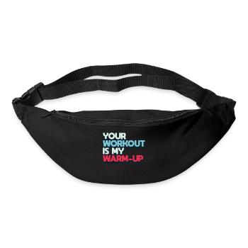 Entraînement musculaire - Sac banane - noir - Devant