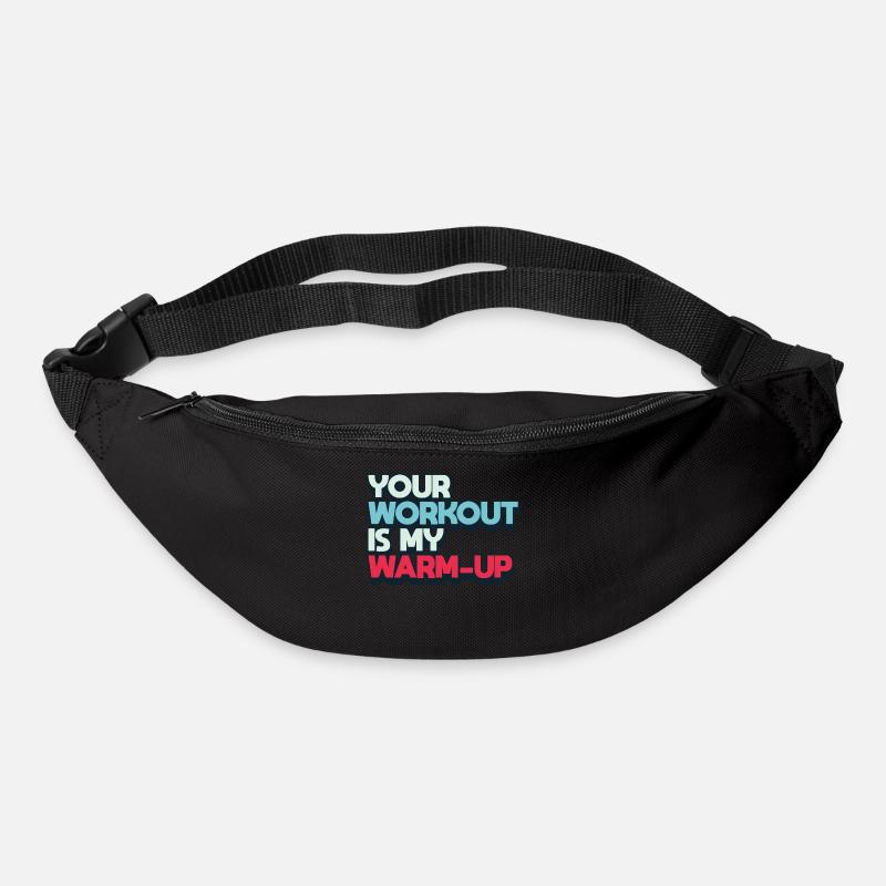 Kraft Training - Gürteltasche - Schwarz