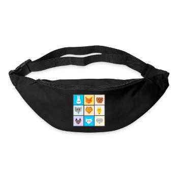 animals - Bum bag - black - Front