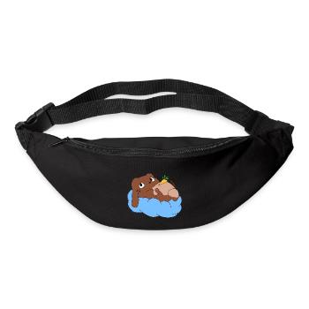 Hasi auf wolke - Gürteltasche - Schwarz - Vorne