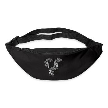 BLOCKCHAIN 3D 01 - Bum bag - black - Front