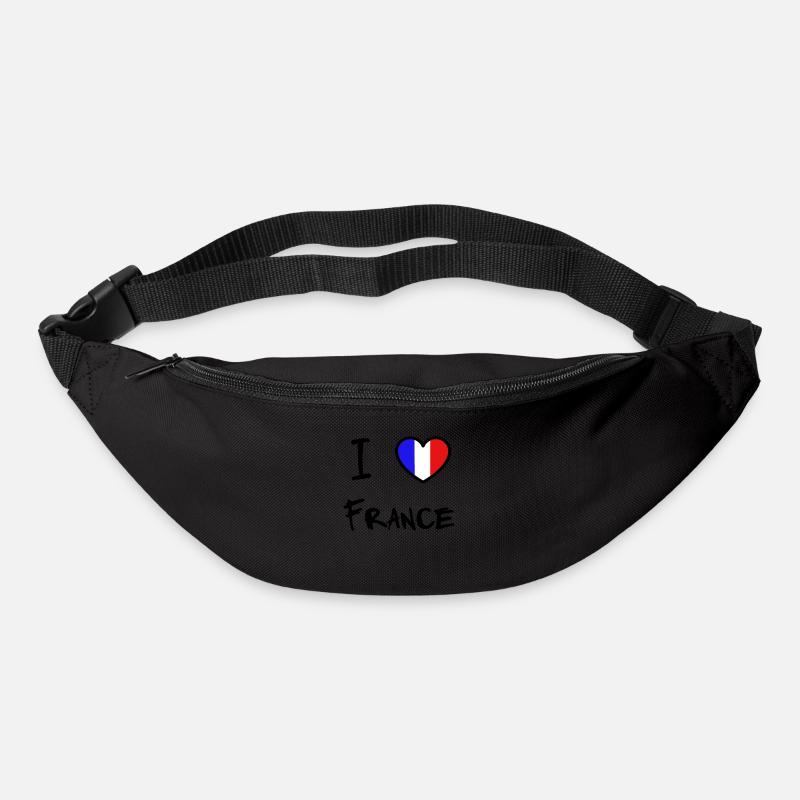 France - Sac banane - noir