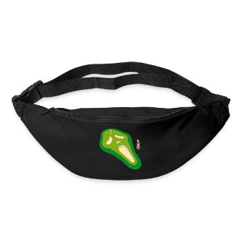 Golf Totenkopf - Gürteltasche - Schwarz - Vorne