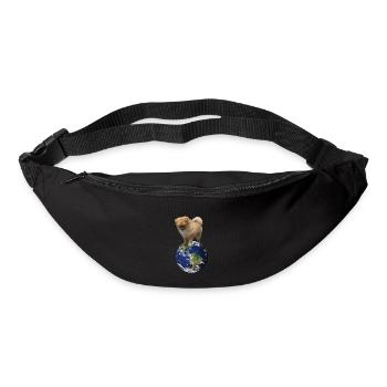 Meine Welt - Gürteltasche - Schwarz - Vorne