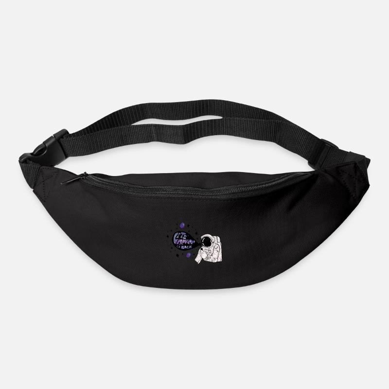 Astronaut Sterne Träume Seifenblase - Gürteltasche - Schwarz