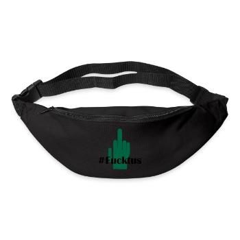 Fucktus - Gürteltasche - Schwarz - Vorne